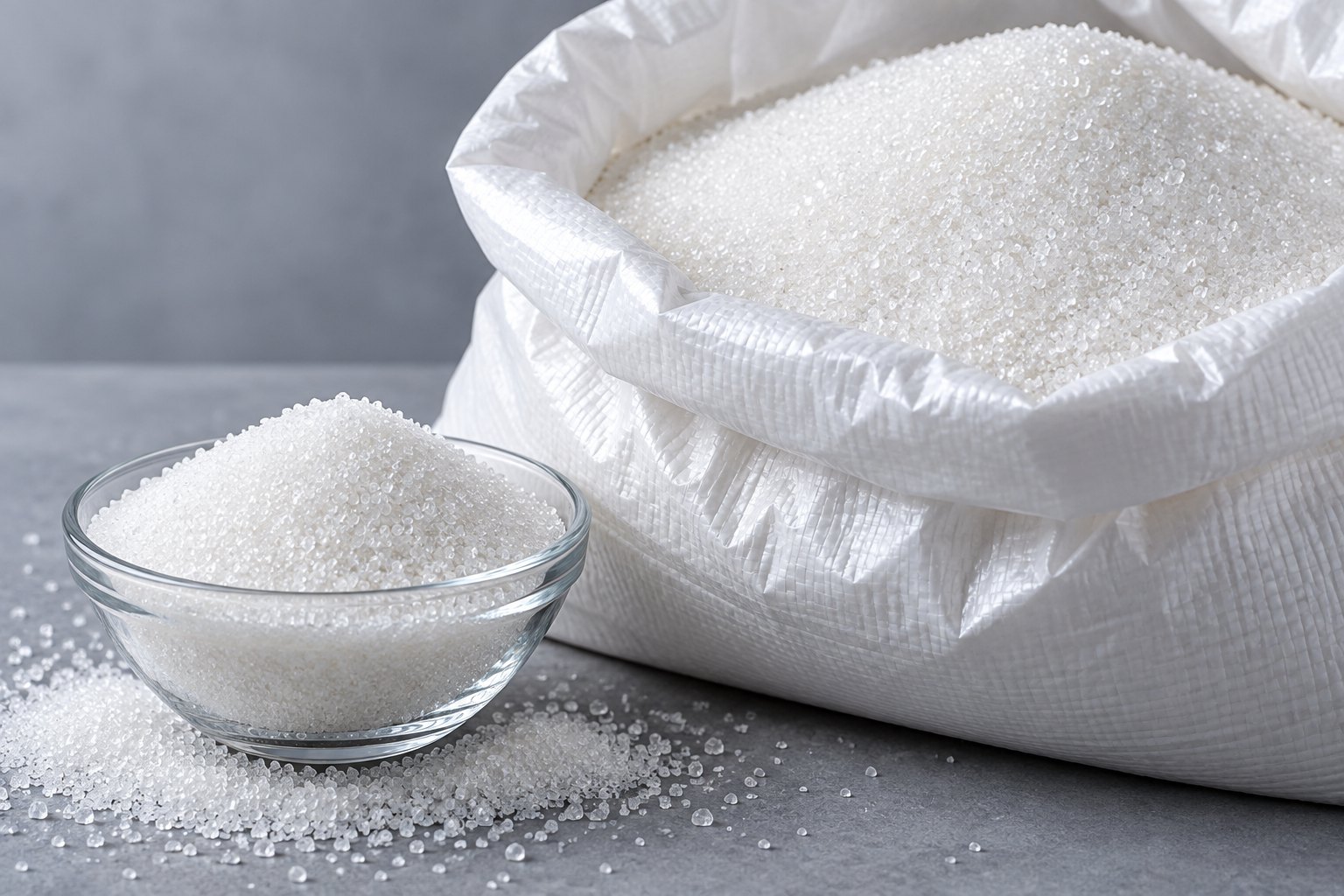 Illustrative refined white sugar image